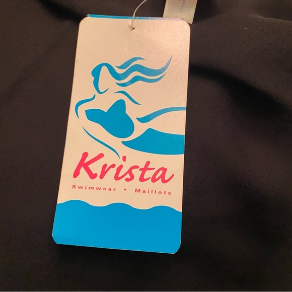 NWT Vintage Krista Swimwear sarong swim suit cover up
Tiki Hula girl Hawaiian - Picture 6 of 9